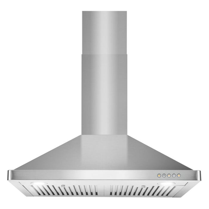 Cosmo 30 In. Ducted Wall Mount Range Hood in Stainless Steel with LED Lighting and Permanent Filters COS-63175