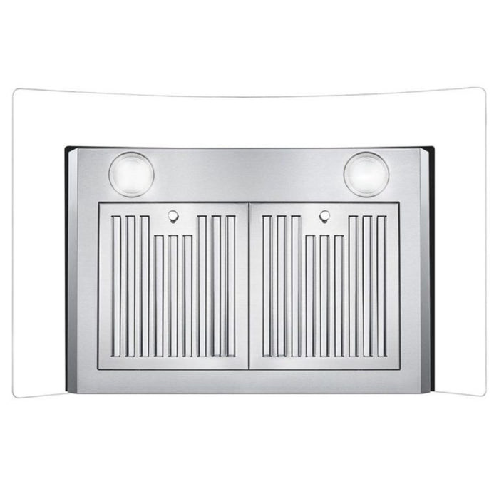Cosmo 30 In. Ducted Wall Mount Range Hood in Stainless Steel with Touch Controls, LED Lighting and Permanent Filters  COS-668AS750